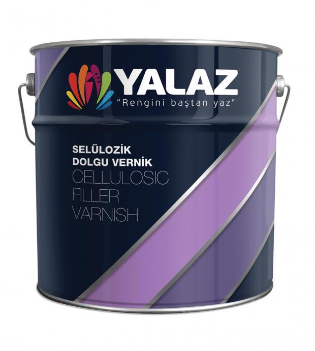 Yalaz Selülozik Dolgu Vernik 2.5 Litre