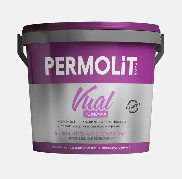 Permolit Permomax Vual İpek Mat İç Cephe Boyası 2.5 Litre