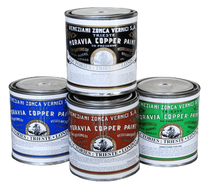 Moravia Copper Paint Zehirli Boya Mavi 2.5 Kg