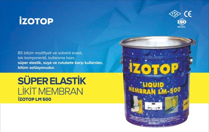 İzotop LM-500 Likit Membran 15 Kg