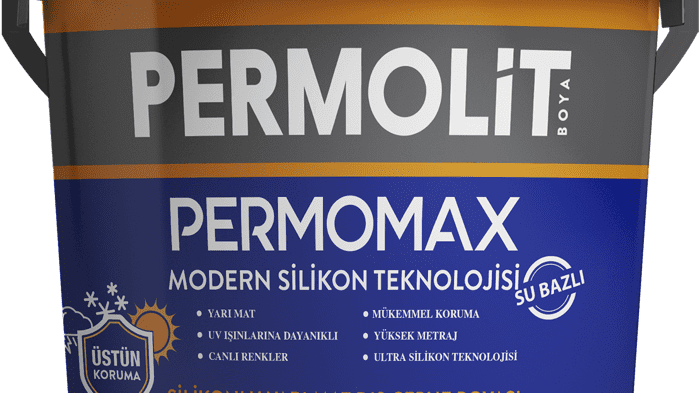 Permolit Permomax Silikonlu Yarı Mat Dış Cephe Boyası 2.5 Litre