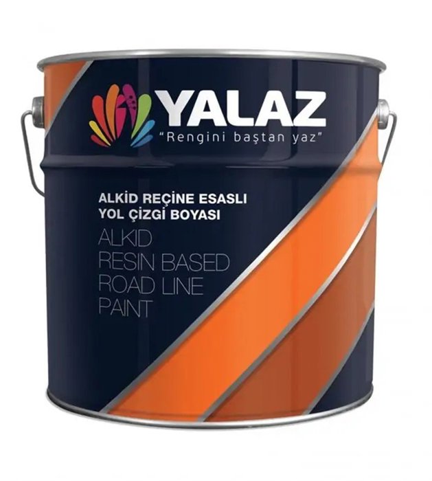 Yalaz Yol Çizgi Boyası Beyaz 2.5 Litre