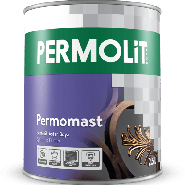 Permolit Permomast Sentetik Astar Boya 2.5 Litre