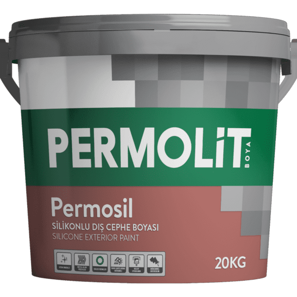 Permolit Permosil Silikonlu Dış Cephe Boyası 3.5 Kg