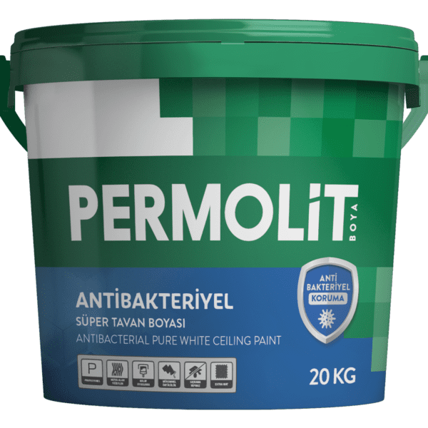 Permolit Antibakteriyel Süper Tavan Boyası 3.5 Kg