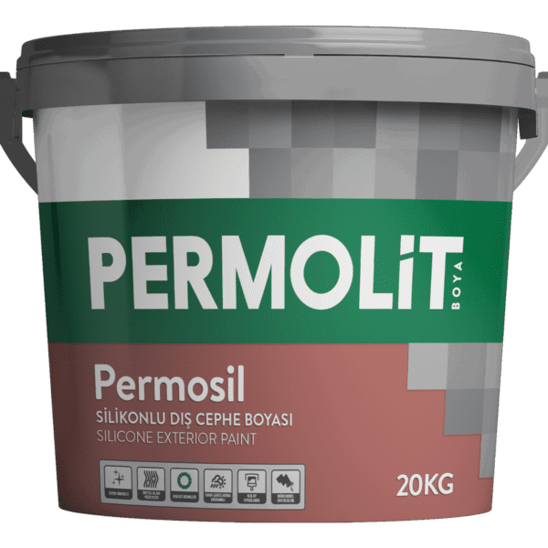 Permolit Permosil Silikonlu Dış Cephe Boyası 20 Kg