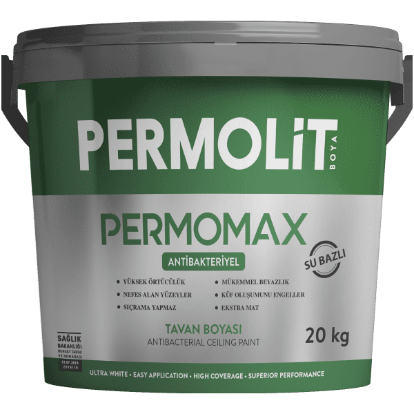 Permolit Permomax Antibakteriyel Tavan Boyası 3.5 Kg