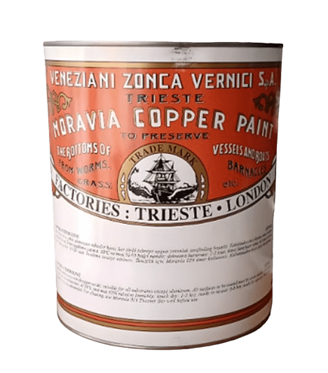 Moravia Copper Paint Zehirli Boya Kırmızı 2.5 Kg