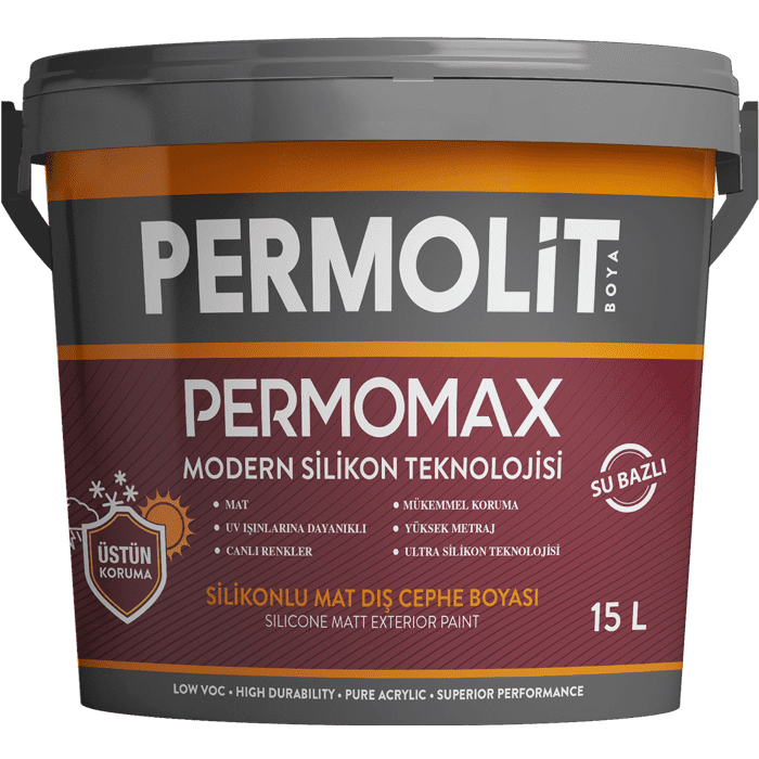 Permolit Permomax Silikonlu Mat Dış Cephe Boyası 7.5 Litre