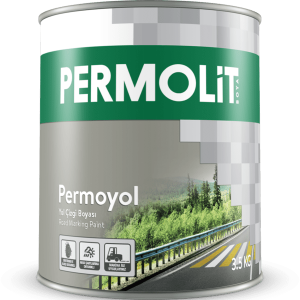 Permolit Permoyol Yol Çizgi Boyası Beyaz 20 Kg